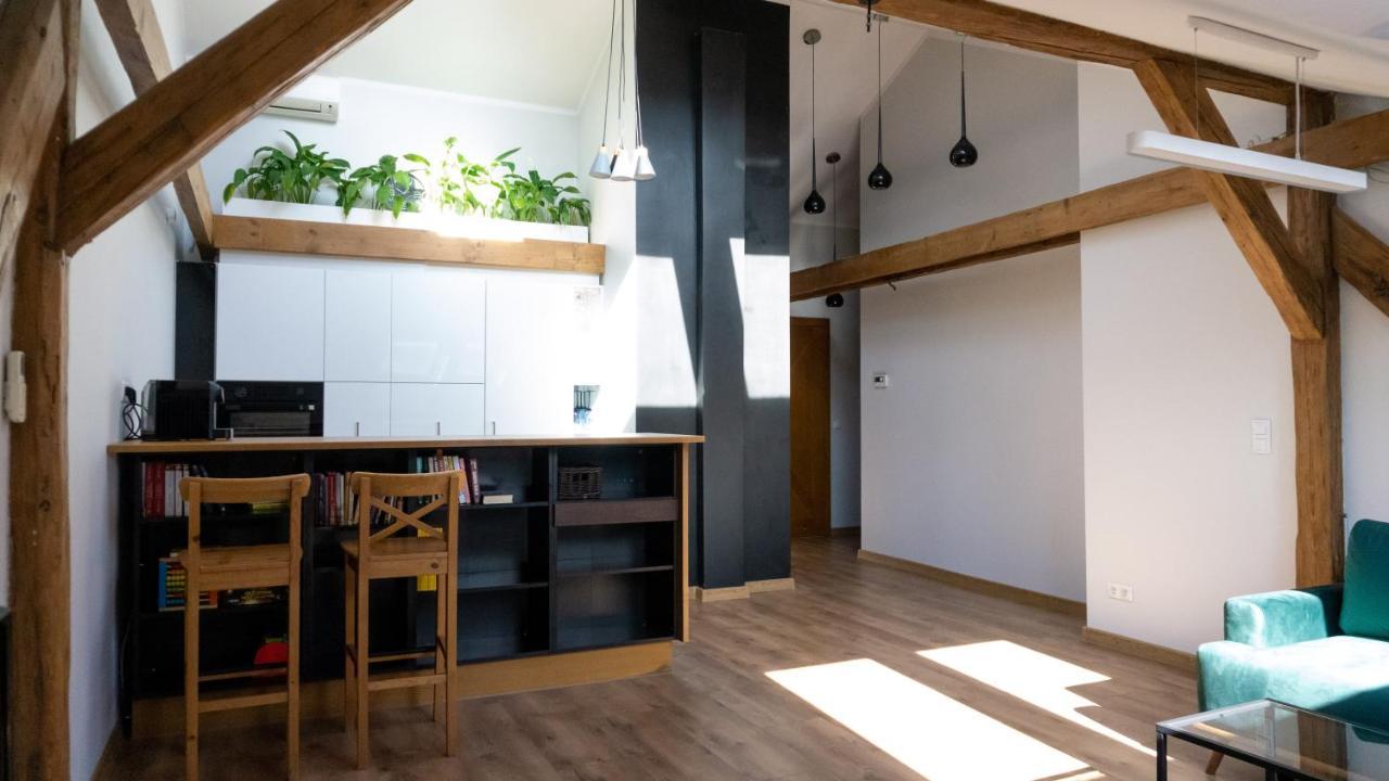 Loft W Centrum Gliwic Lägenhet Gliwice Exteriör bild
